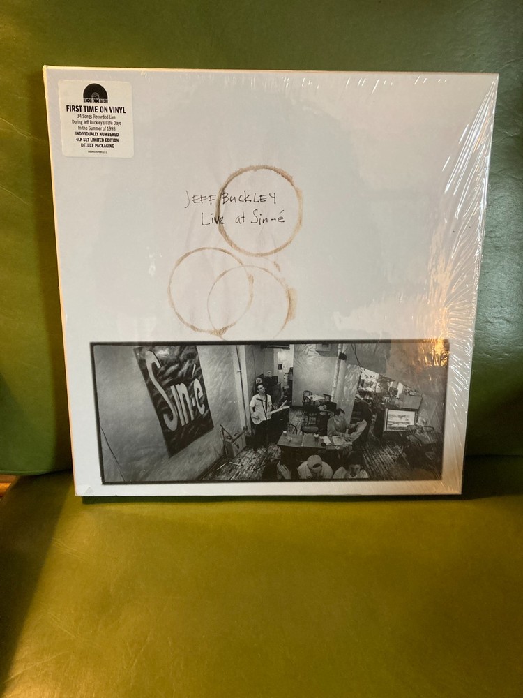 Jeff Buckley – Live at Sin-E 4LP Vinyl Box Set 2018 RSD In Shrink EXCELLENT!