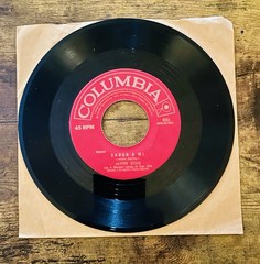 Columbia Javier Solis Sabor A Mi 4653 7″ 45 RPM Black Vinyl Single