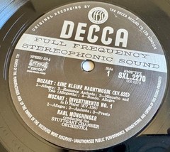 Mozart LP Eine Kleine Nachtmusik Divertimento No. 1 – Speakers Corner Records