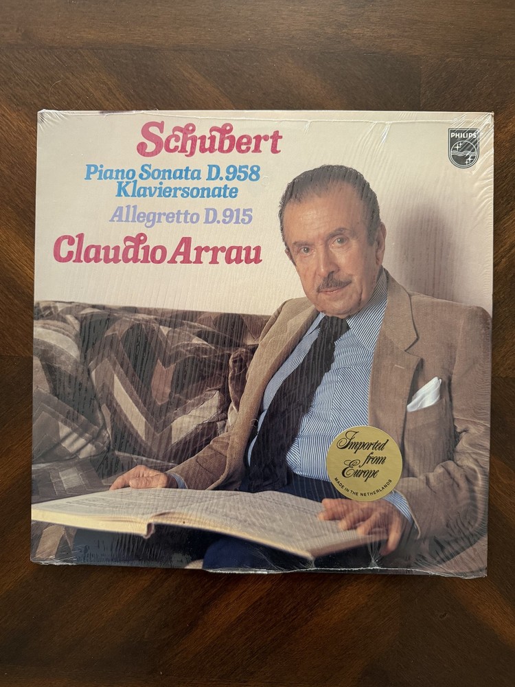 Schubert Piano Sonata D.958 Klaviersonate Allegtretto – Claudio Arrau