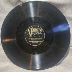 “THE PUSSY CAT SONG”/B. Brown & J. Frank – 1949 – Varsity Records-78rpm Shellac