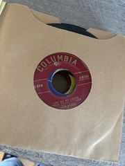 Vintage 45 RPM Record Lot In Album Country Rock Pop RCA Decca Columbia Mixed