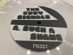 THE BUSY SIGNALS Radio 7″ Clear Vinyl #d/75-Carbonas Mary And Jeremy Baby Shakes