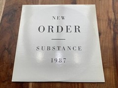 New Order ‎– Substance Played Twice to Record 1987 2XLP Vinyl Record Rare