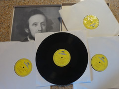 MENDELSSOHN 5 Symphonies KARAJAN Berlin Orchestra 4 LP Box Set DG 2832 009 EX