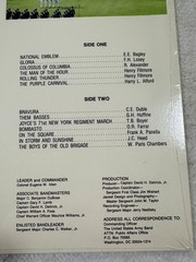 Pass In Review United States Army Band Pershing’s Own Vinyl LP 33 RPM Military
