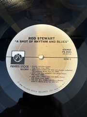 Rod Stewart – A Shot Of Rhythm & Blues vinyl LP Private Stock PS 2021 B4 EX