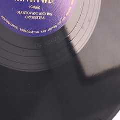 Mantovani & His Orchestra – Charmaine / Just For A While 1951 10″ 78 rpm 1020