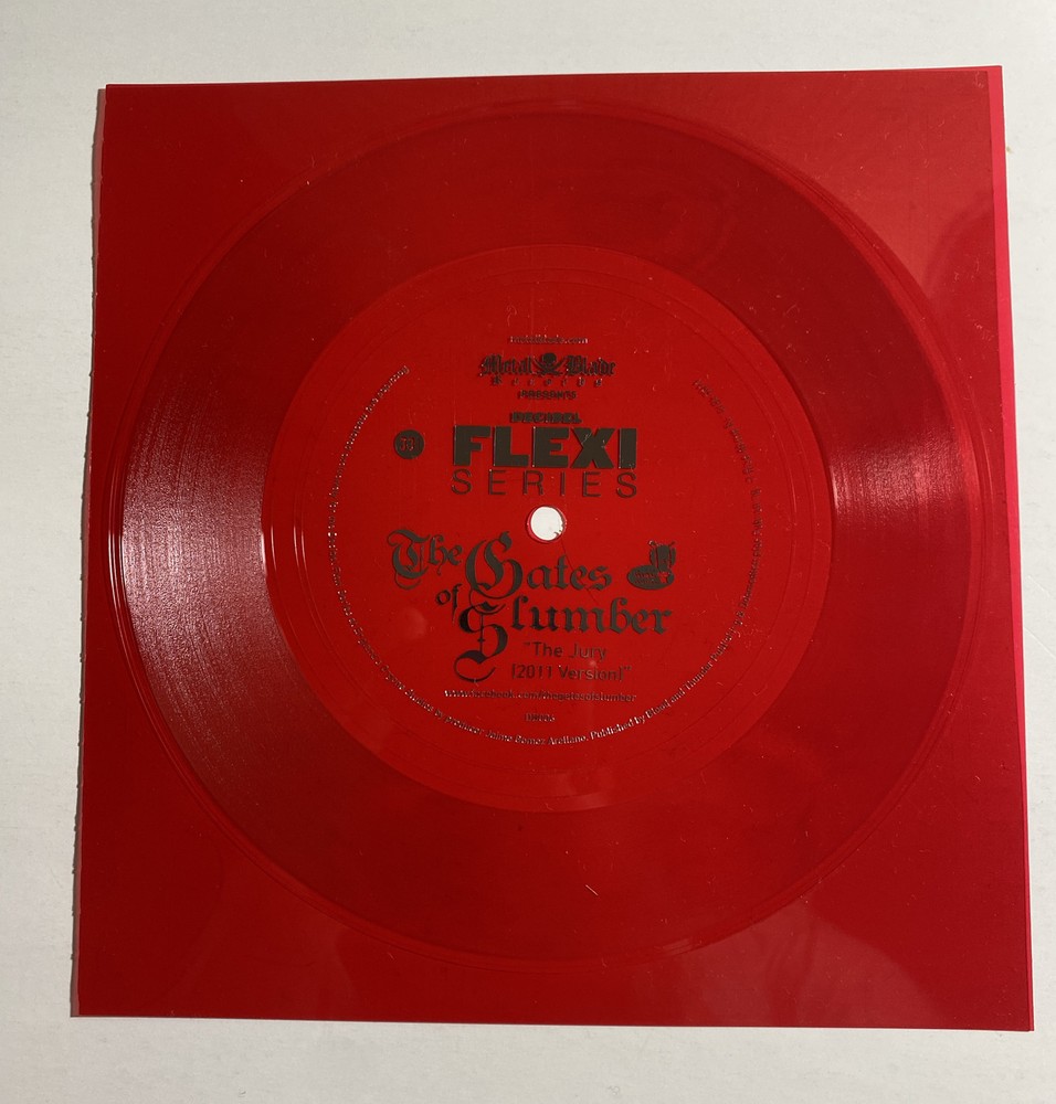 GATES OF SLUMBER – The Jury 7” Flexi Decibel Rise Above Records Electric Wizard