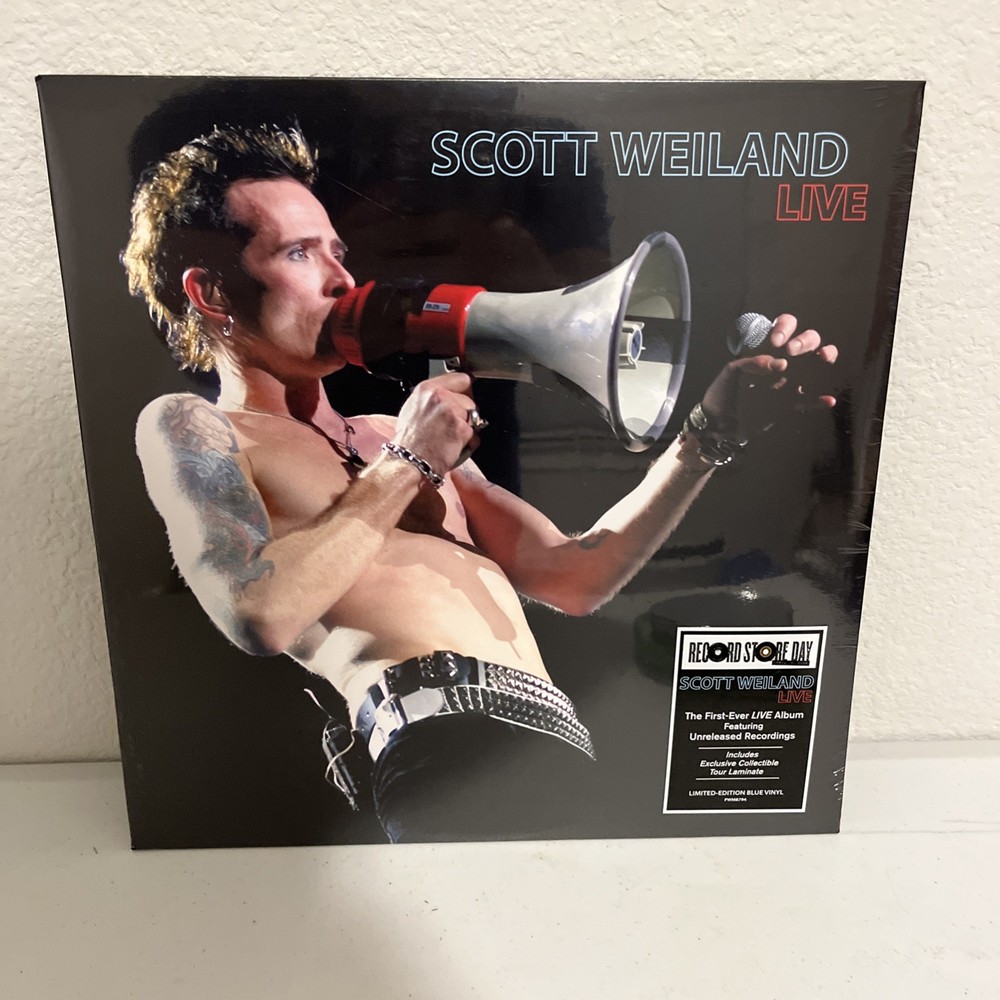 Scott Weiland Live Vinyl LP 2026 RSD LE /2000 Record Store Day NEW