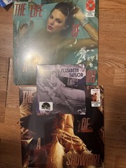 Taylor Swift Showgirl 2 Variants + Elizabeth Taylor 7”single / speak now REAd