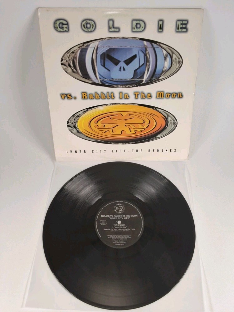 Goldie Vs Rabbit In The Moon – Inner City Life (EX) 12″ Vinyl Electronic House