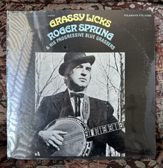 SEALED: Roger Sprung & His Progressive Blue Grassers – Grassy Licks