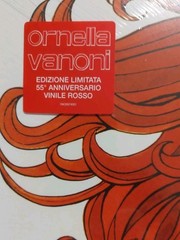 ORNELLA VANONI LP EDIZIONE LIMITATA VINILE ROSSO 50° ANNIVERSARIO ALBUM SALED