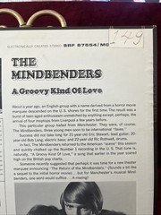 THE MINDBENDERS “A Groovy Kind of Love” Vinyl LP (1966) MGF 27554 Fontana EX/VG+