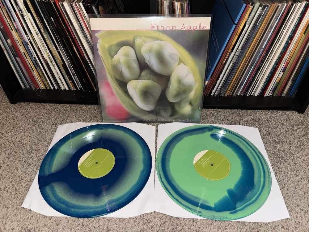 Fiona Apple Extraordinary Machine Vinyl Me Please Blue And Green Swirl Vinyl