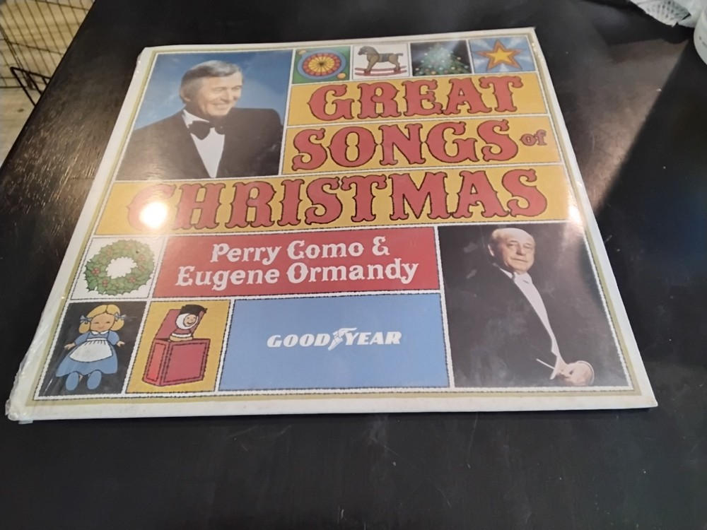Perry Como & Eugene Ormandy Great Songs Of Christmas 1977 Goodyear VG/EX