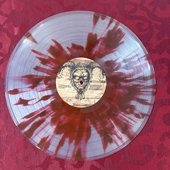 WHITE ZOMBIE Astro Creep 2000 Hot Topic Clear/Red Splatter LP Used! 2007 Geffen