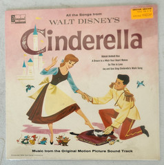 Various All The Songs From Walt Disney’s Cinderella LP Vinyl Album Record NEW