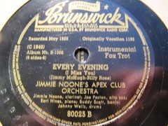 1928 Jimmie Noone Clarinet APEX CLUB Earl Hines Every Evening Four or Five Times