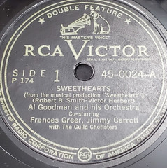 AL GOODMAN 78 RPM Record I MIGHT BE 10 inch RCA VICTOR 45-0024 VG 1947