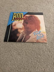 Rod Stewart Foot Loose & Fancy Free vinyl LP 1977 WB BSK 3092 w/poster! VG+