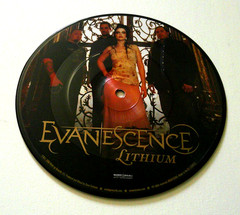 Evanescence – Lithium (2006) 7″ Picture Disc – VG+/NM Condition