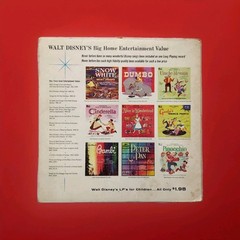 Walt Disney Cinderella Original Motion Picture Vinyl Disney DQ 1207 1963