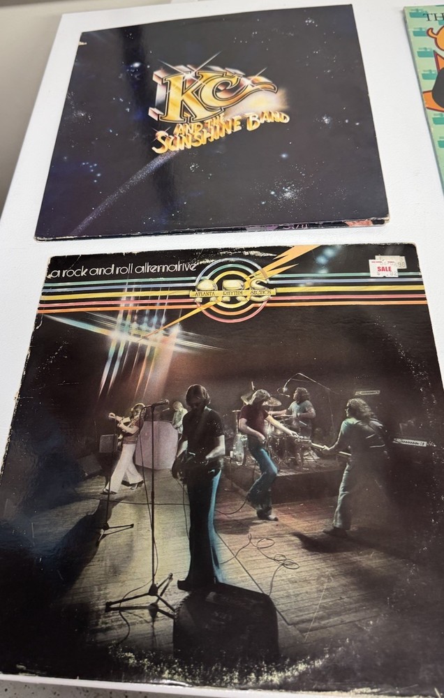 70s Disco Rock LP Lot 4 KC & Sunshine Band Atlanta Rhythm Section Heatwave Cream