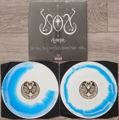 ISON – Aurora 2x LP (Cyan / White ltd.100)-Astroqueen -Sylvaine- Lycia-Darkspace