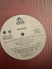 MADONNA FEVER 2 x 12” RED VINYL PROMO LP RECORD SPECIAL DJ LIMITED EDT US 1993