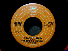 The Edgar Winter Group 45 Frankenstein / Undercover Man VG+ VINYL EPIC Sleeve
