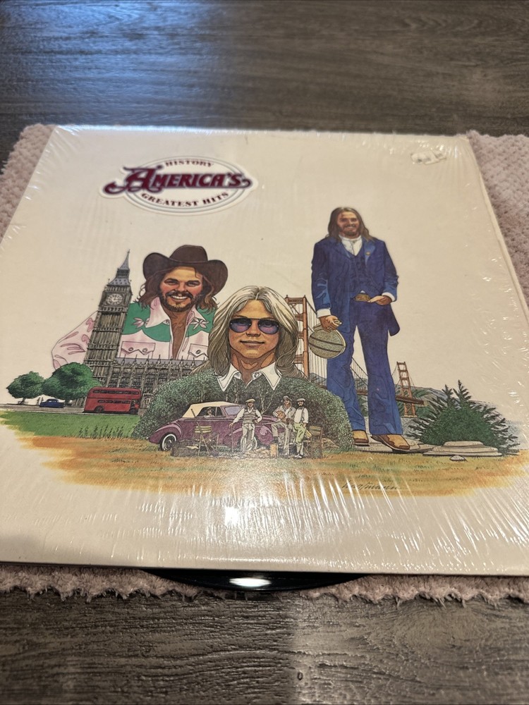 History America’s Greatest Hits Wrapped Vinyl LP Record 1975 Warner Bros BS 2894