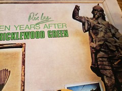 HAND SIGNED RIC LEE 1970s VG+ Ten Years After Cricklewood Green LP33 SEE NOTES