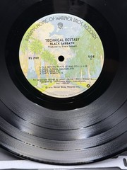 Black Sabbath Technical Ecstasy Lp, First Canada Pressing, VG+ Disc