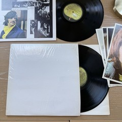 1971 THE BEATLES White Album US LA Press In Shrink! VG++ OG Poster+Photos 🍏 2LP