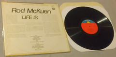 [1968] Rod McKuen – Life Is [EX+ 12″ vinyl record LP] Jazz, Spoken Word, Pop