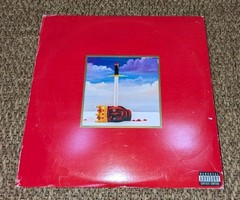 My Beautiful Dark Twisted Fantasy Kanye West 2010 3LP Vinyl Record Complete Rap
