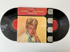 DORIS DAY Hooray For Hollywood 1958 gatefold M- 2 vinyl LPs TESTED