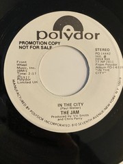 The JAM – 1977 Polydor Promo In The City 7″ MONO STEREO 45 Paul Weller