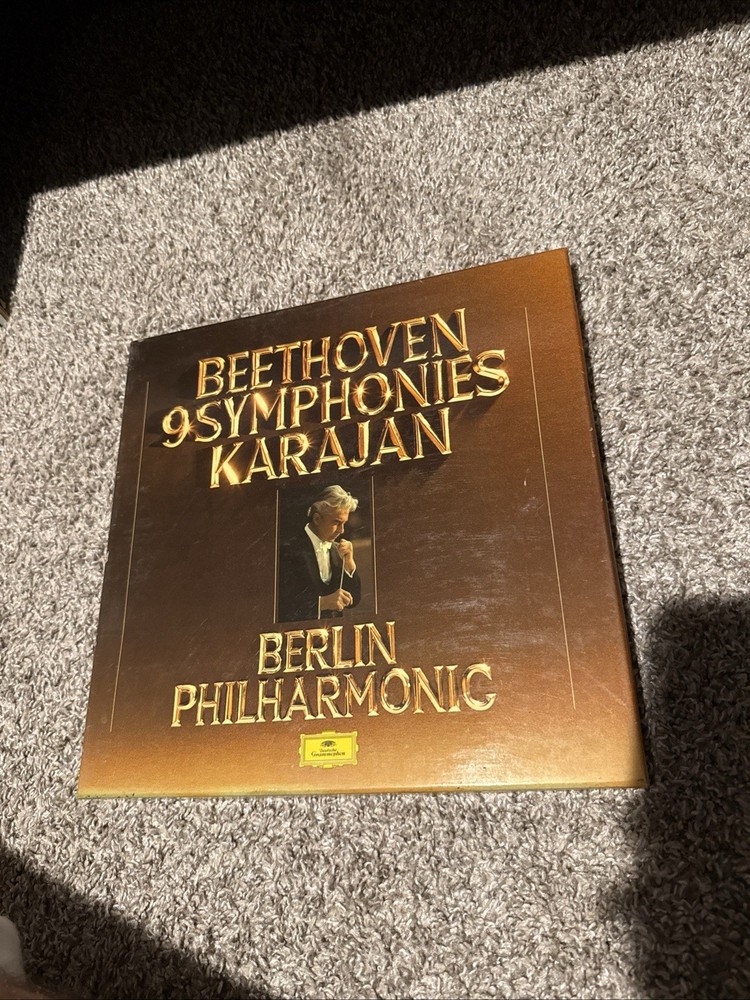 BEETHOVEN Symphonies Complete – KARAJAN, Berlin – DG ST 8LP BOX 1977