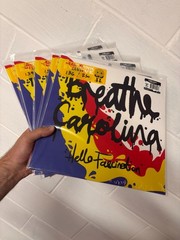 Breathe Carolina – Hello Fascination Clear Red Yellow Blue Splatter New Sealed