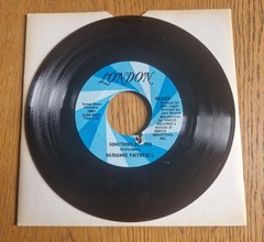 Marianne Faithfull – Something Better/Sister Morphine 7″ single vinyl US London