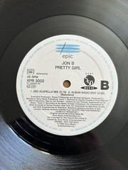 Jon B – Pretty Girl (1995) XPR 3002 – 12″ Promo Vinyl Single