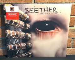 SEETHER – Karma and Effect, Limited 1st Press 2LP BURGUNDY COLORED VINYL New!