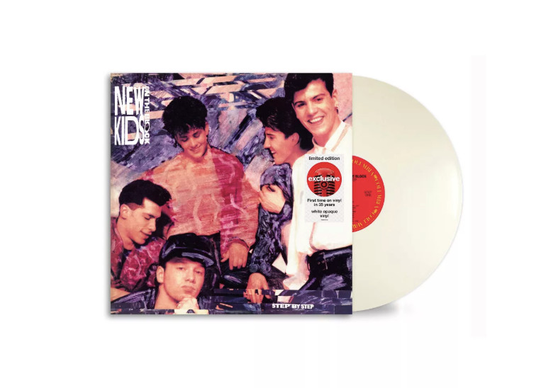 New Kids on The Block – Step by Step (Exclusive, White Opaque Vinyl LP) NEW !!!