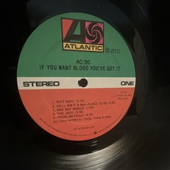 AC/DC If You Want Blood You’ve Got It Atlantic SD 19212 Stereo Vinyl LP