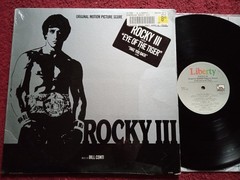 ROCKY III Record LP IN SHRINK w/ EYE OF THE TIGER Song Hype Sticker MINT- VINYL