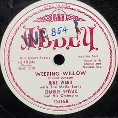 1952 CHARLIE SPIVAK Orchestra 78 10 inch ABBEY 15068 VG Shellac DISC JOCKEY