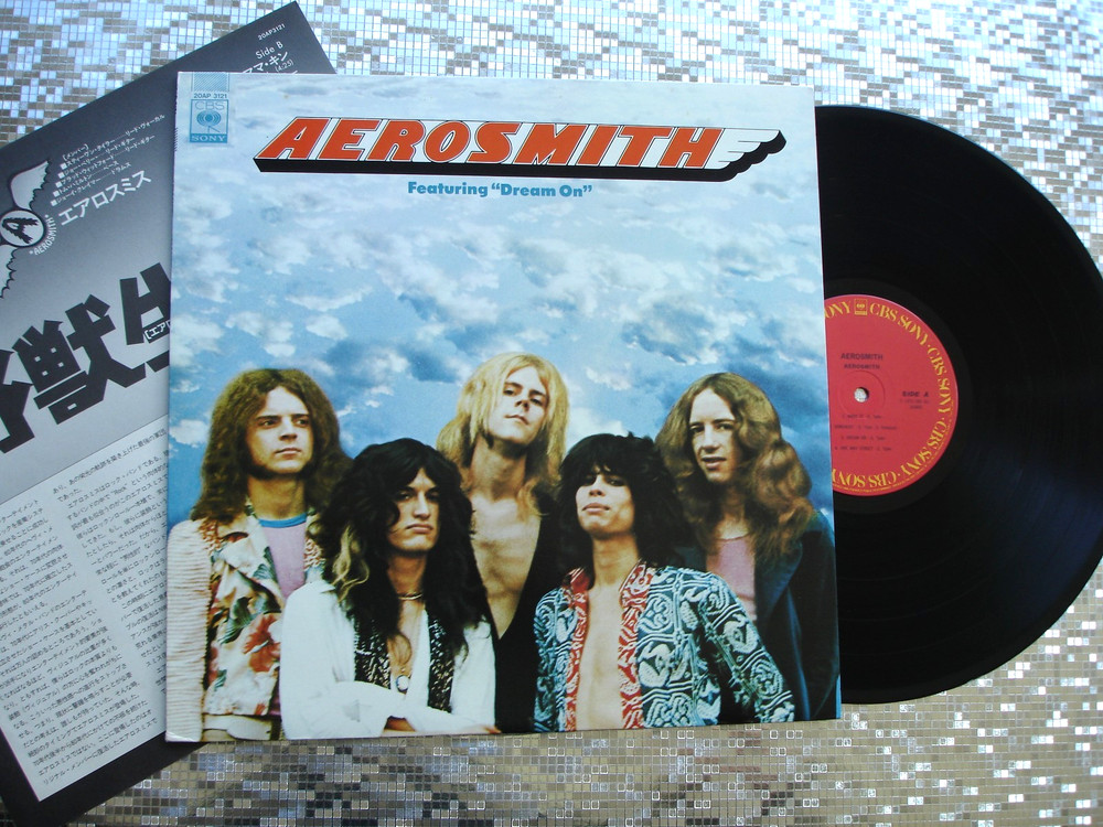 Aerosmith ‎ ~ Aerosmith ~ Vintage Japanese IMPORT LP CBS/Sony – 20AP 3121